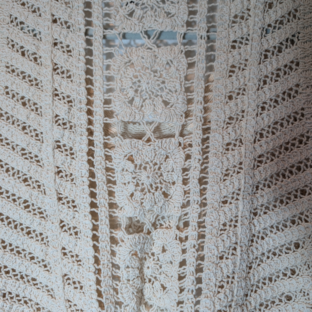 Pre-owned DKNY jean Women's Scoop Kneck Crochet Pullover Top - Picture 11 of 11